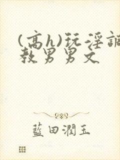 (高h)玩淫调教男男文封面