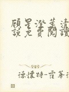 顾星澄叶清月小说免费阅读最新章节