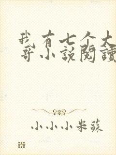 我有七个大佬哥哥小说阅读