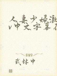 人妻少妇激情av中文字幕在线