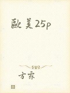 欧美25p封面