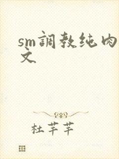 sm调教纯肉h文