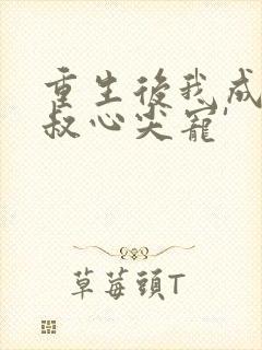 重生后我成了皇叔心尖宠'