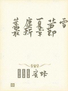 叶尘夏若雪孙怡最新章节封面