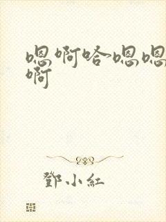 嗯啊哈嗯嗯啊啊啊封面