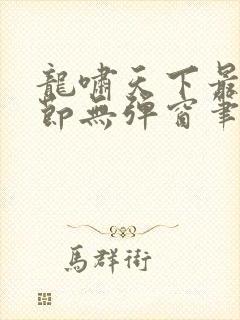 龙啸天下最新章节无弹窗笔趣阁