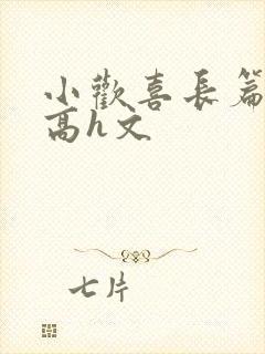 小欢喜长篇巨肉高h文