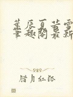 叶辰夏若雪孙怡笔趣阁最新章节封面