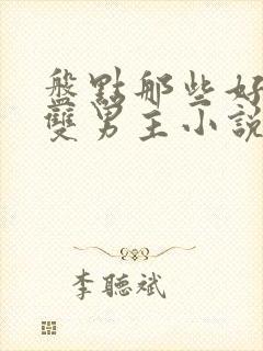 盘点那些好看的双男主小说