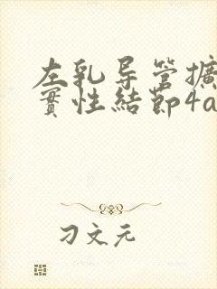 左乳导管扩张伴实性结节4a封面