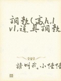 调教(高h,1v1,道具调教)