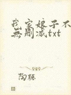 我家娘子不对劲无删减txt