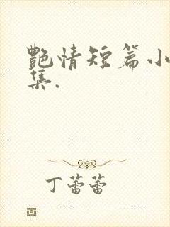 艳情短篇小说合集.封面