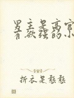 男主是高官且占有欲强的小说封面