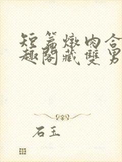 短篇炖肉合集笔趣阁藏双男主