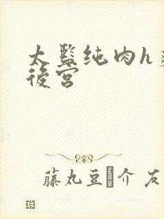 太监纯肉h爽文后宫