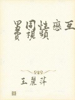 男同性恋互操免费视频