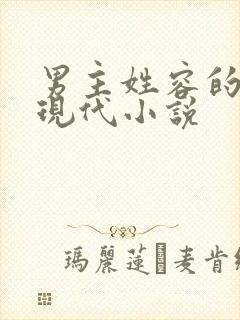 男主姓容的全部现代小说