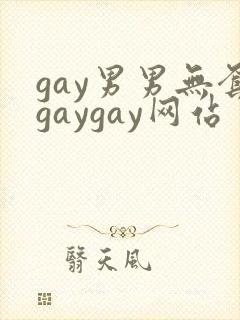 gay男男无套gaygay网站