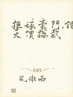 拒嫁豪门,错惹天价总裁