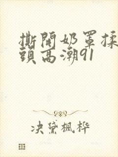 撕开奶罩揉吮奶头高潮91