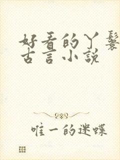 好看的丫鬟小说古言小说