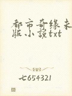都市奇缘未删减版小说txt