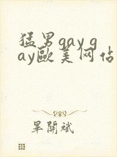 猛男gay gay欧美网站