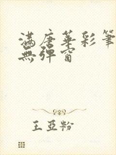 满唐华彩笔趣阁无弹窗封面