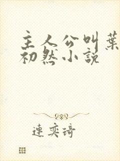 主人公叫叶辰萧初然小说