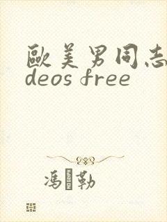 欧美男同志videos free封面