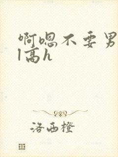 啊嗯不要男男bl高h