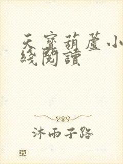 天宝葫芦小说在线阅读