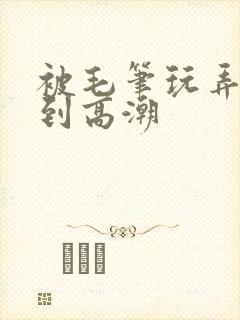 被毛笔玩弄乳头到高潮