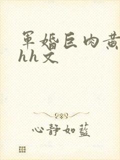 军婚巨肉黄暴辣hh文