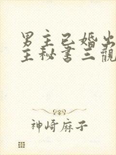 男主已婚出轨女主秘书三观不正小说