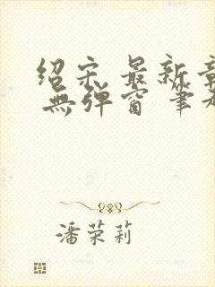 绍宋 最新章节 无弹窗 笔趣阁