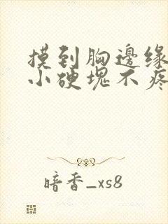 摸到胸边缘有个小硬块不疼