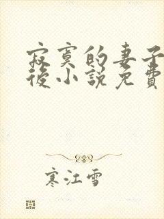 寂寞的妻子背叛后小说免费阅读封面