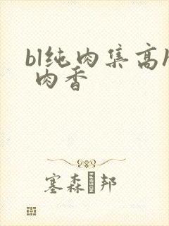 bl纯肉集高h 肉香