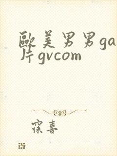 欧美男男gay片gvcom