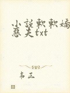 小说软软娇妻驭恶夫txt