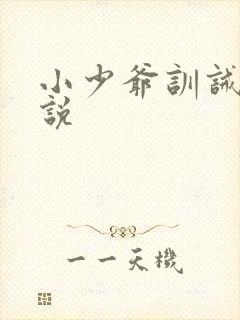 小少爷训诫文小说