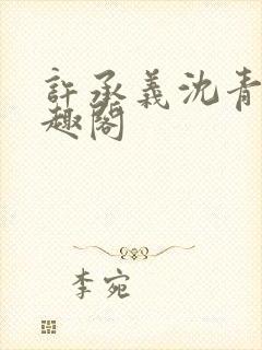 许承义沈青茵笔趣阁封面