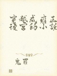 穿越成雍正极品后宫的小说封面