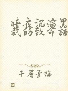 暗夜沉沦黑道总裁的致命诱惑免费阅读