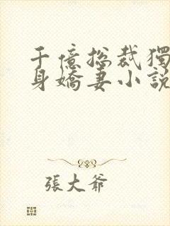 千亿总裁独宠替身娇妻小说txt下载