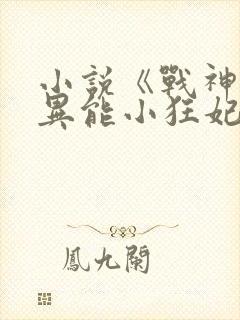 小说《战神家的异能小狂妃》