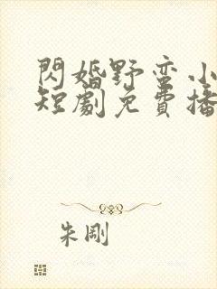 闪婚野蛮小甜妻短剧免费播放封面
