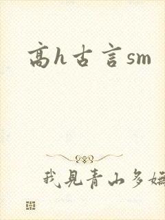 高h古言sm